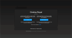 Desktop Screenshot of cinemaroyal.cinenews.be