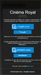 Mobile Screenshot of cinemaroyal.cinenews.be