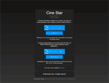 Tablet Screenshot of cinestar.cinenews.be