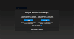 Desktop Screenshot of imagixtournai.cinenews.be