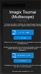 Mobile Screenshot of imagixtournai.cinenews.be