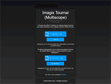 Tablet Screenshot of imagixtournai.cinenews.be