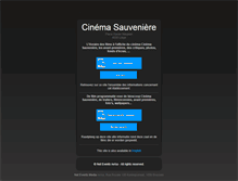 Tablet Screenshot of cinemasauveniere.cinenews.be