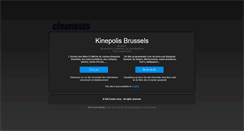 Desktop Screenshot of kinepolisbruxelles.cinenews.be