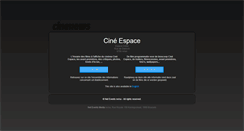Desktop Screenshot of cineespace.cinenews.be