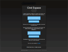 Tablet Screenshot of cineespace.cinenews.be
